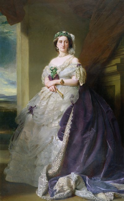 ミドルトン夫人の肖像（1824-1901）、1863 作： Franz Xaver Winterhalter